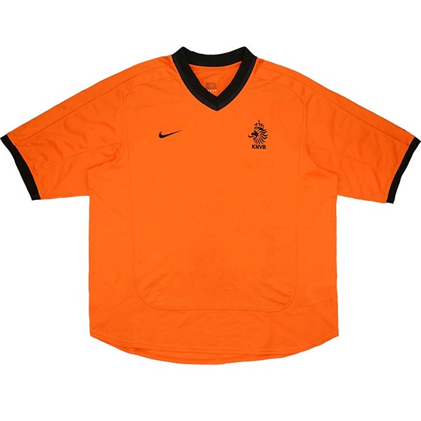 Tailandia Camiseta Países Bajos Primera equipo Retro 2000 Naranja